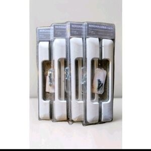 4 NEW Packs Of 2x New IKEA BERGHALLA Cabinet Handle Drawer Pull White FREE SHIP